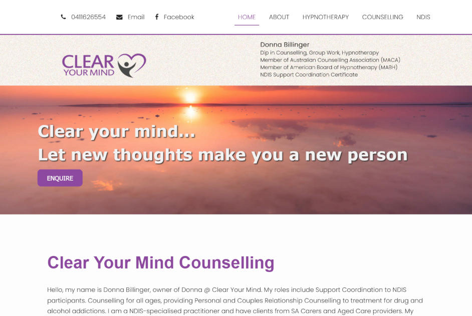 Image for Clear Your Mind Counselling